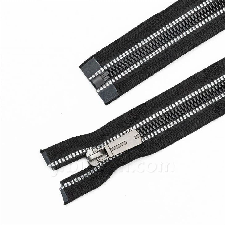 Plastic Open Ended Zips