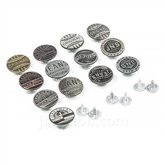 Buttuni għall-Jeans Metal