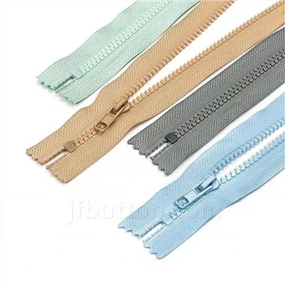 Zipper tal-plastik għall-ġakketta