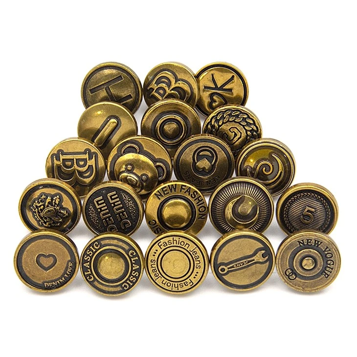 Heavy Duty Replacement Jean Buttons