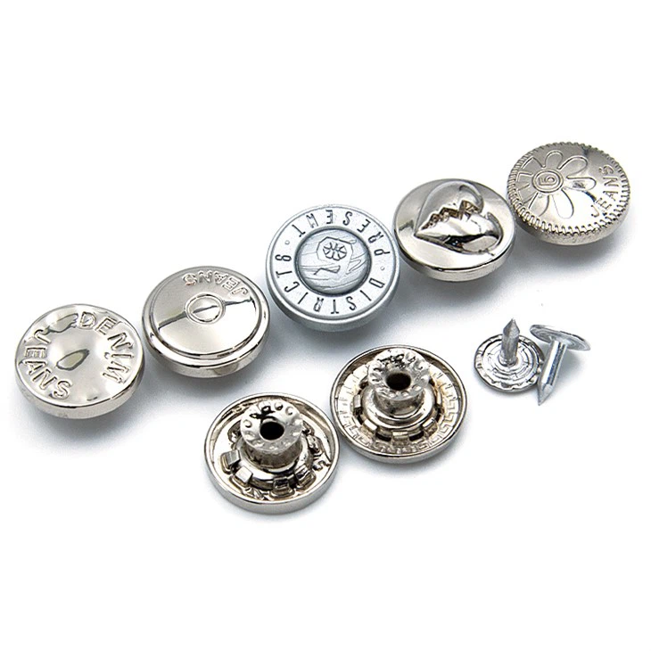 Jeans Jacket Buttons