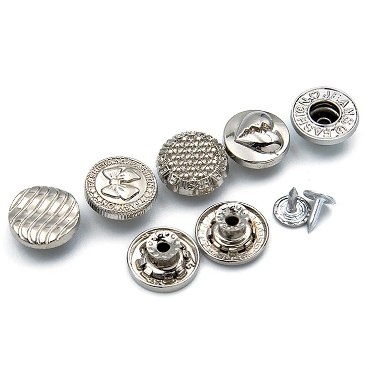 Jeans Jacket Buttons