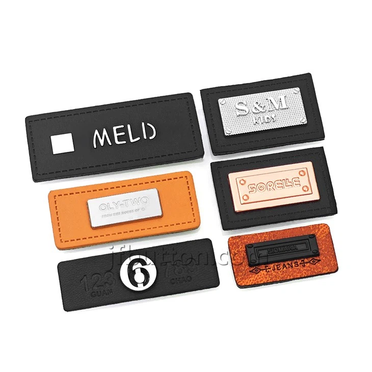 Denim Leather Patch With Logo suppliers