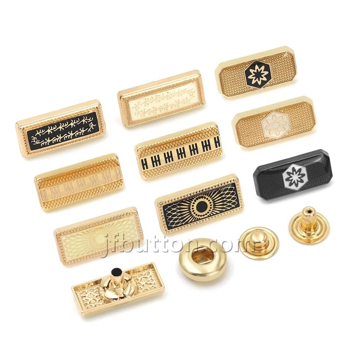 Gold Metal Tag For Thobe
