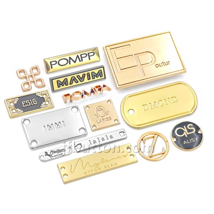 Personalized Metal Tags For Handbags factory