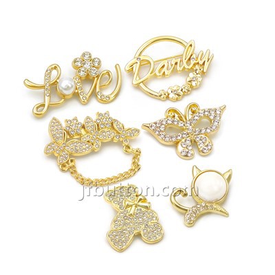 Brooch tal-farfett apposta