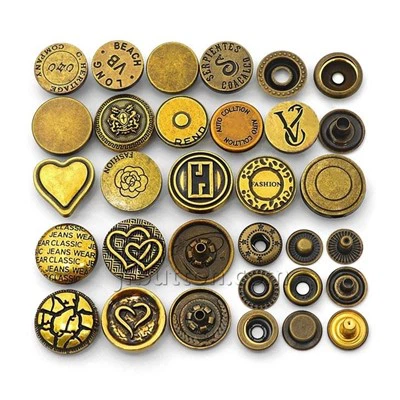 Studs tal-istampa tal-metall għall-ħwejjeġ