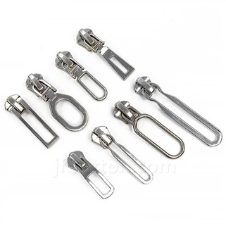 Slider biż-żippijiet tal-metall