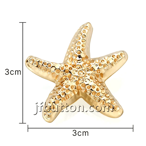 Starfish Shank Button For Cardigan suppliers