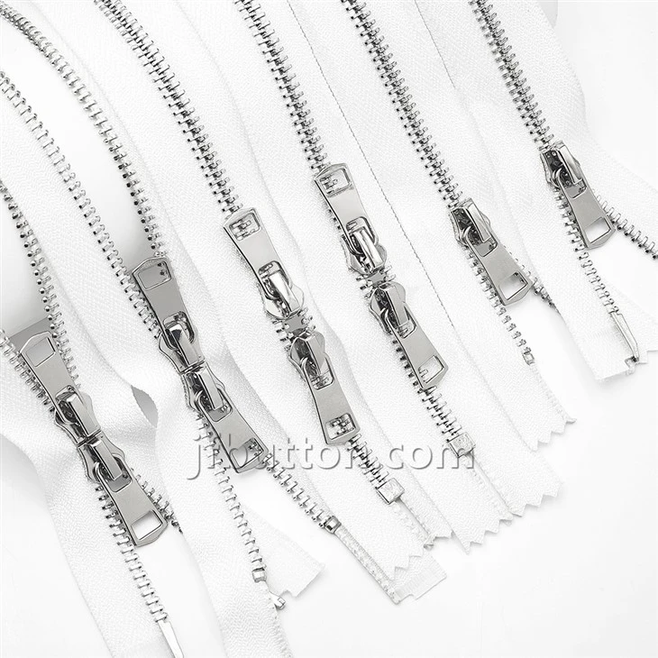 Two Way Metal Zippper