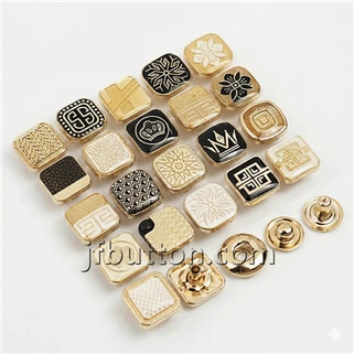Buttuni African Thobe Gold Snap