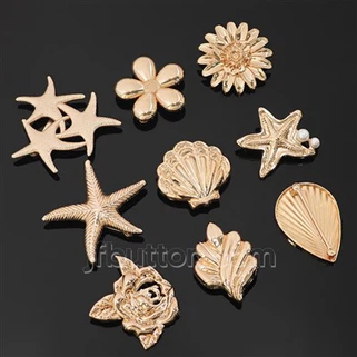 Ħardwer dekorattiv ta 'lbies ta' l-għawm Starfish