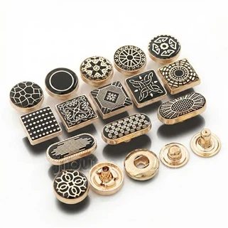 Jubba Kurta Metal Snap Button