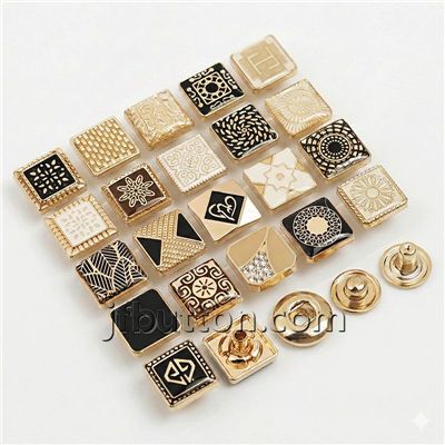 Marokkini Jubba Snap Fasteners