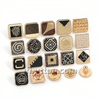 Aċċessorji tal-buttuni tal-libsa ta' Thobe Palestinjani