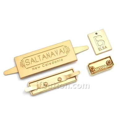 Metal Label Clothing Tags Metal Label Clothing Tags